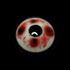 Cosplay Bloodshot Red Colored Contact Lenses