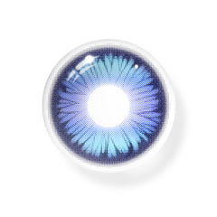 Cosplay Butterfly Blue Colored Contact Lenses