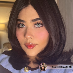 Clover Green Prescription Colored Contact Lenses