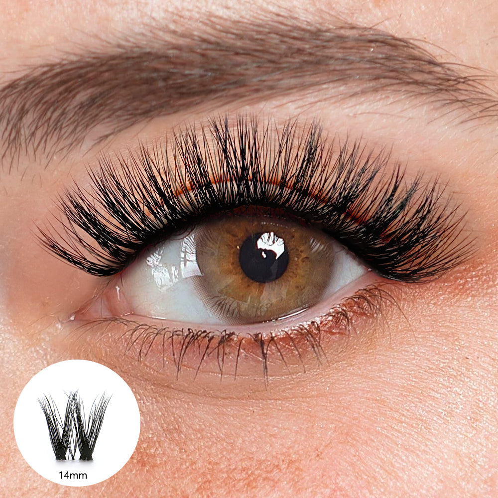 Cristina Black Lashes - 14mm