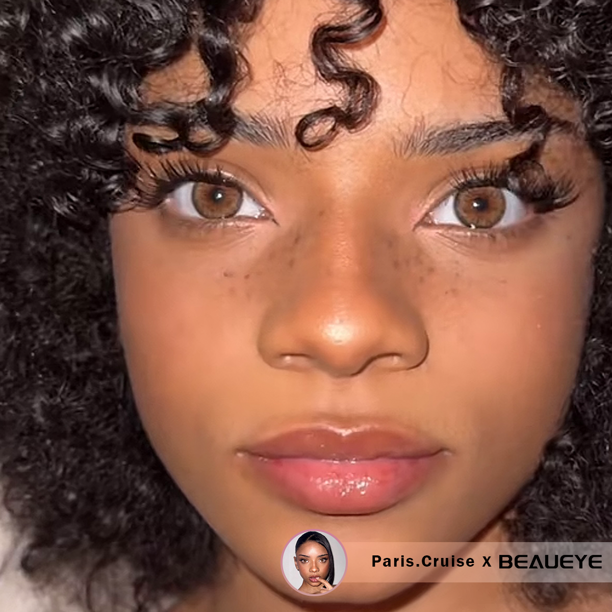 Cyrene Hazel Prescription Colored Contact Lenses
