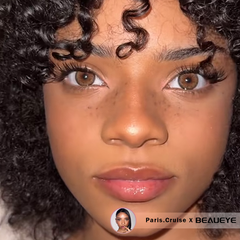 Cyrene Hazel Prescription Colored Contact Lenses