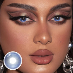 Soraya Blue Colored Contact Lenses