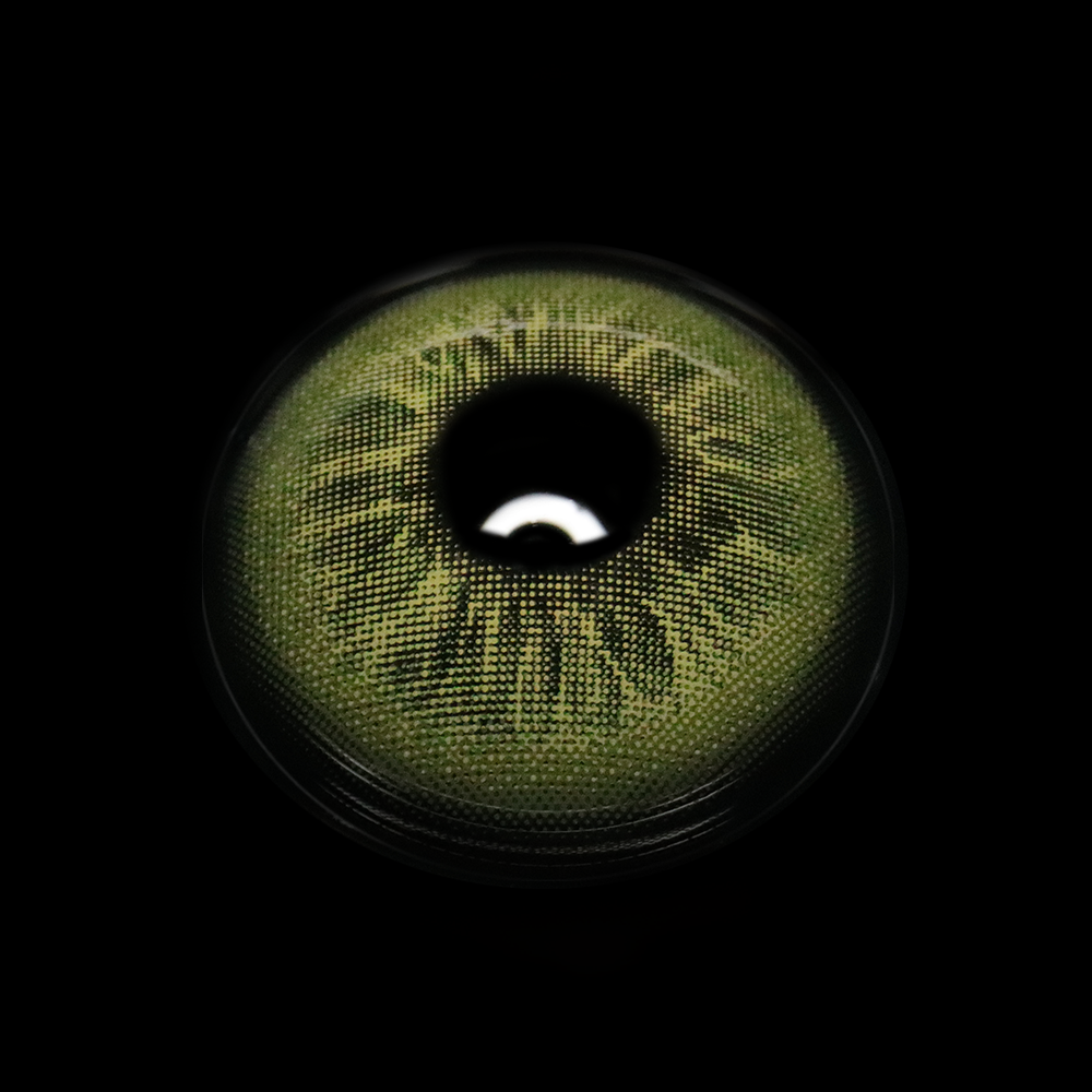 Celeste Oliver Green Colored Contact Lenses