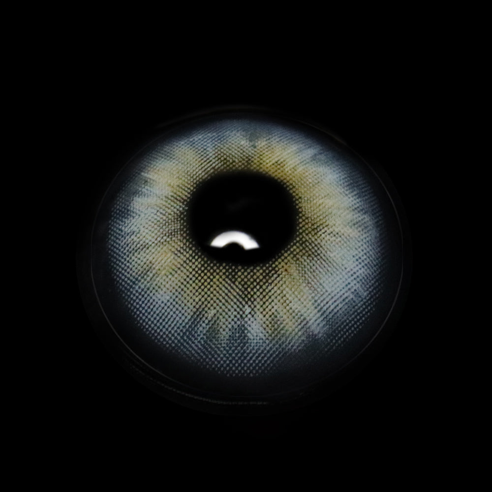 Beryl Frost Gray Prescription Colored Contact Lenses