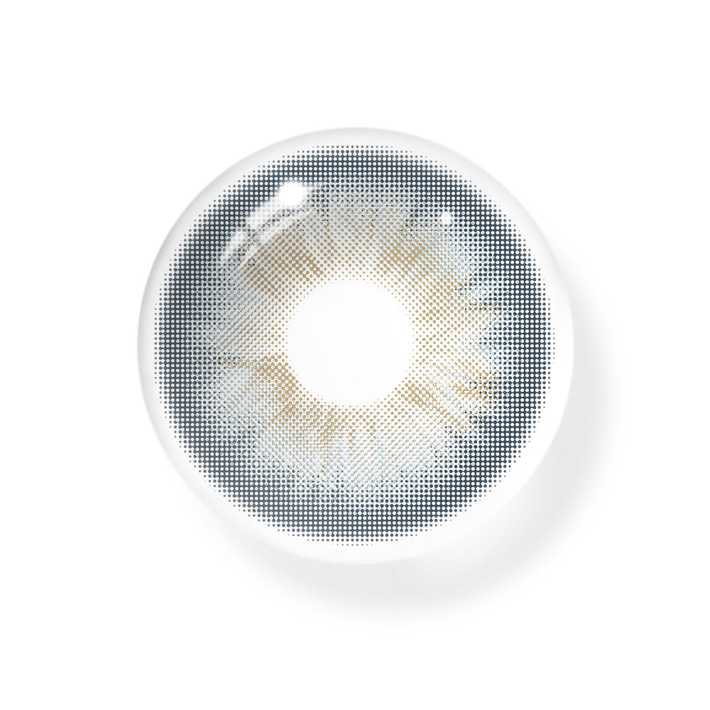 Beryl Frost Gray Prescription Colored Contact Lenses