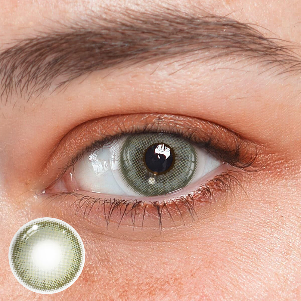 Berilo Green Colored Contact Lenses