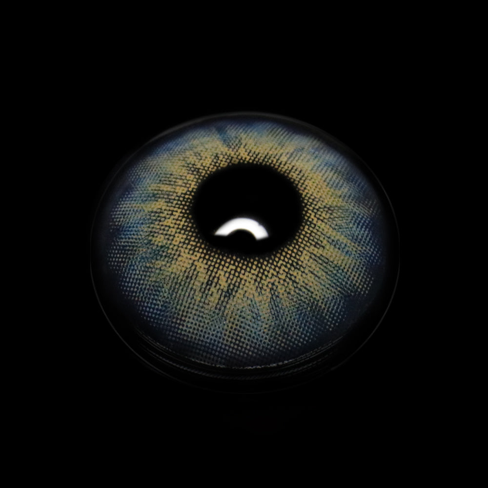 Lazuli Deep Blue Colored Contact Lenses