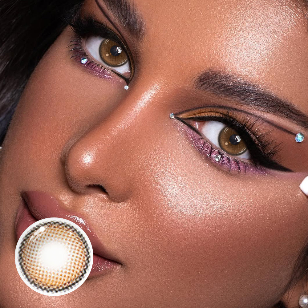 Olette Hazel Colored Contact Lenses