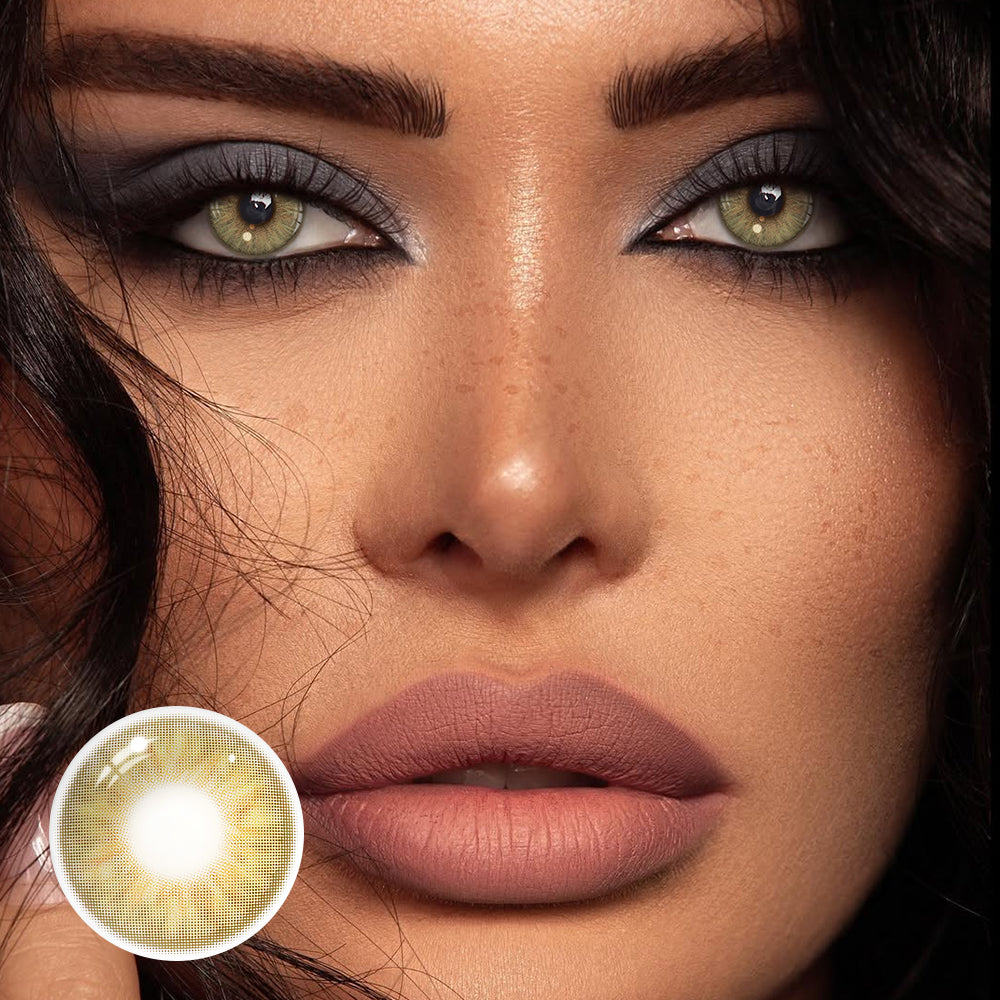 Lazuli Slight Brown Colored Contact Lenses