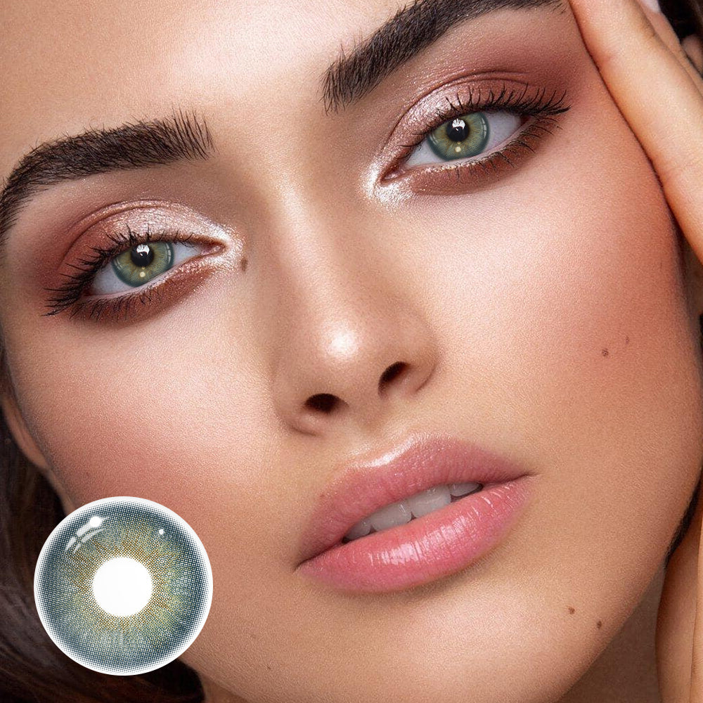 Ludmila Blue Colored Contact Lenses