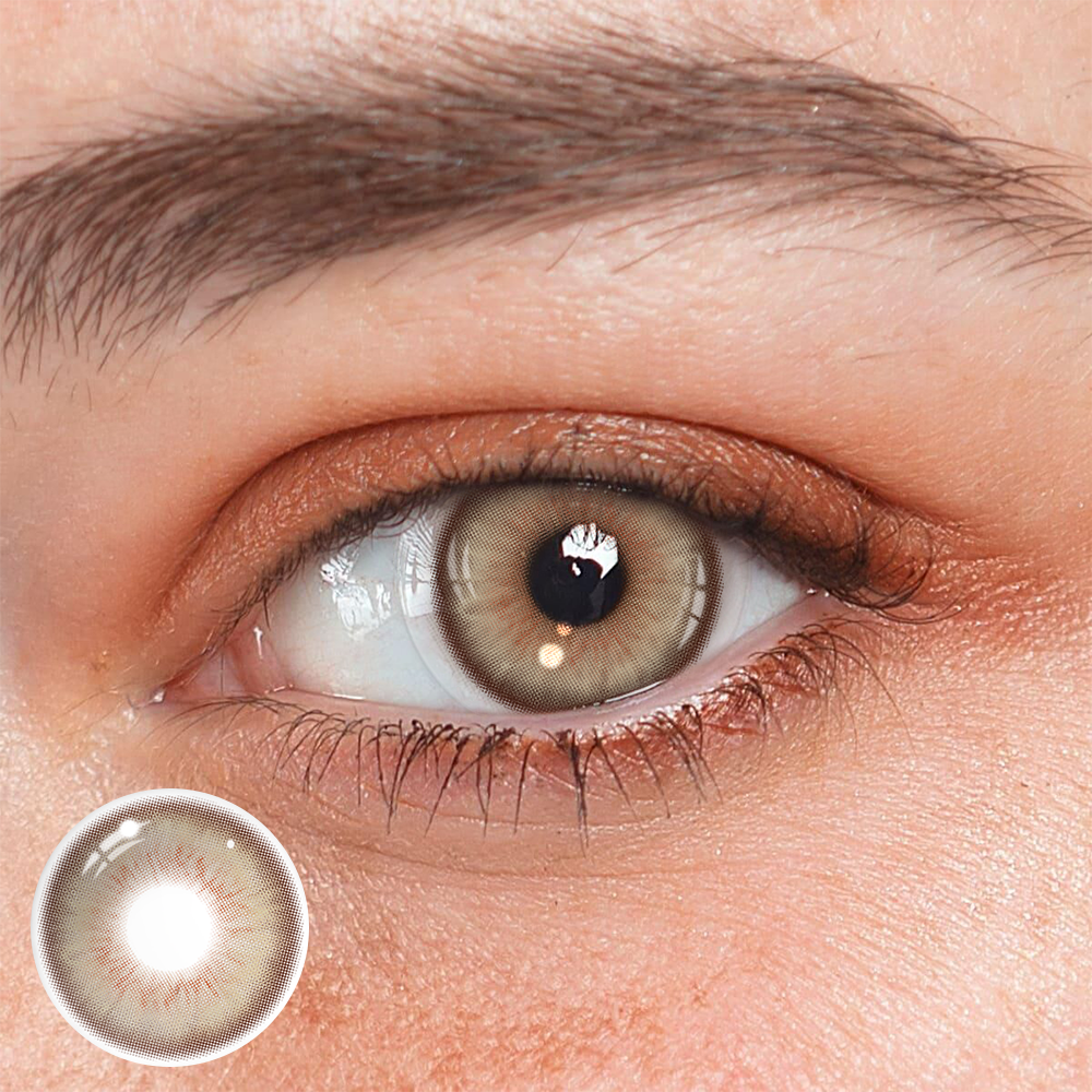 Flavia Brown Colored Contact Lenses