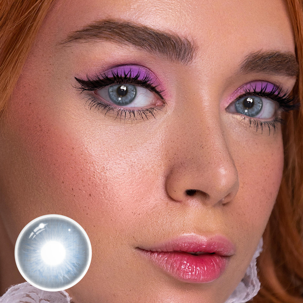 Kimana Blue Colored Contact Lenses