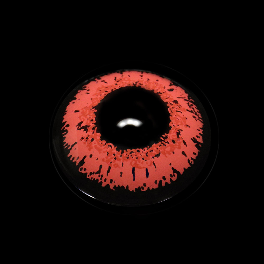 Cosplay Queen Dark Pink Colored Contact Lenses