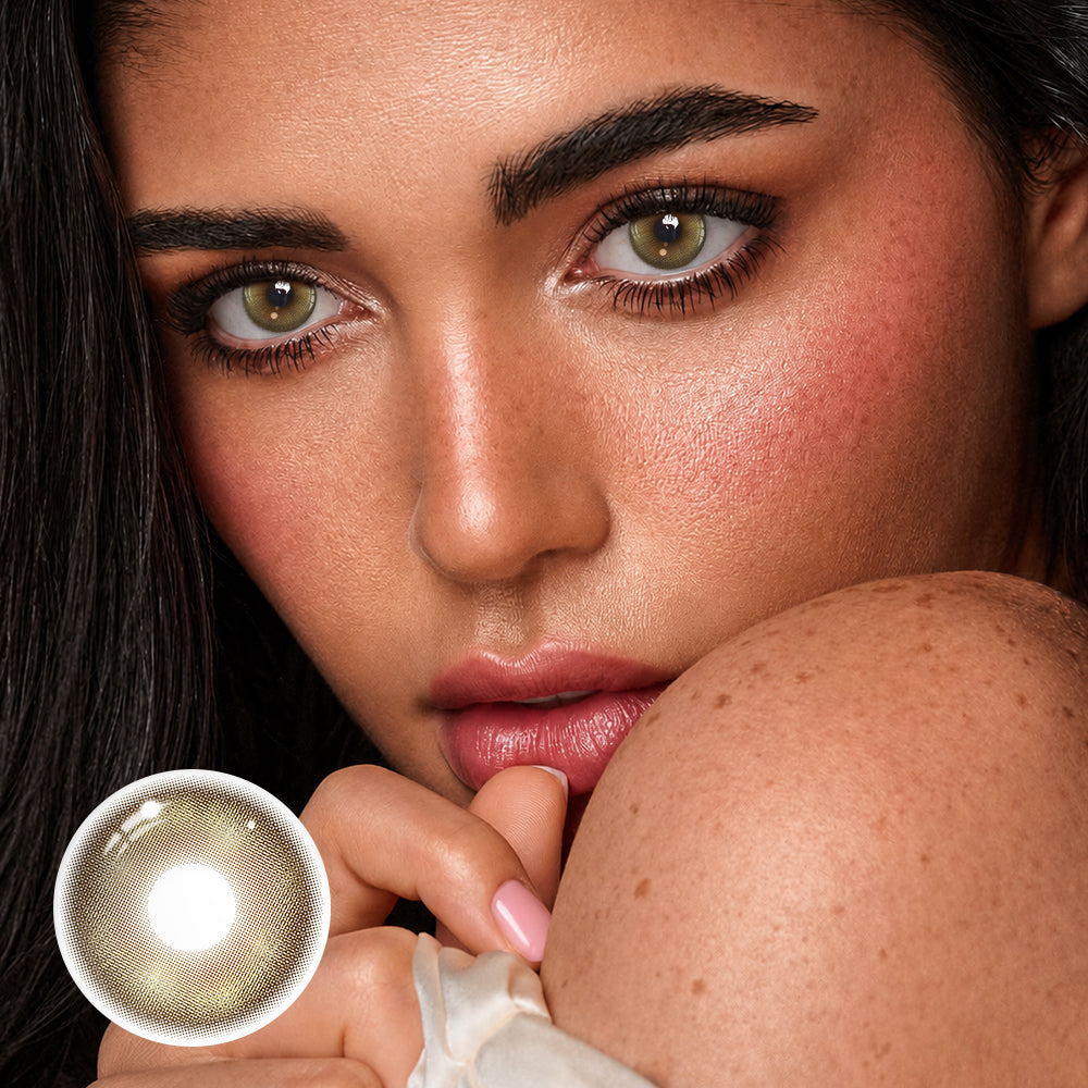 Raquel Brown Colored Contact Lenses