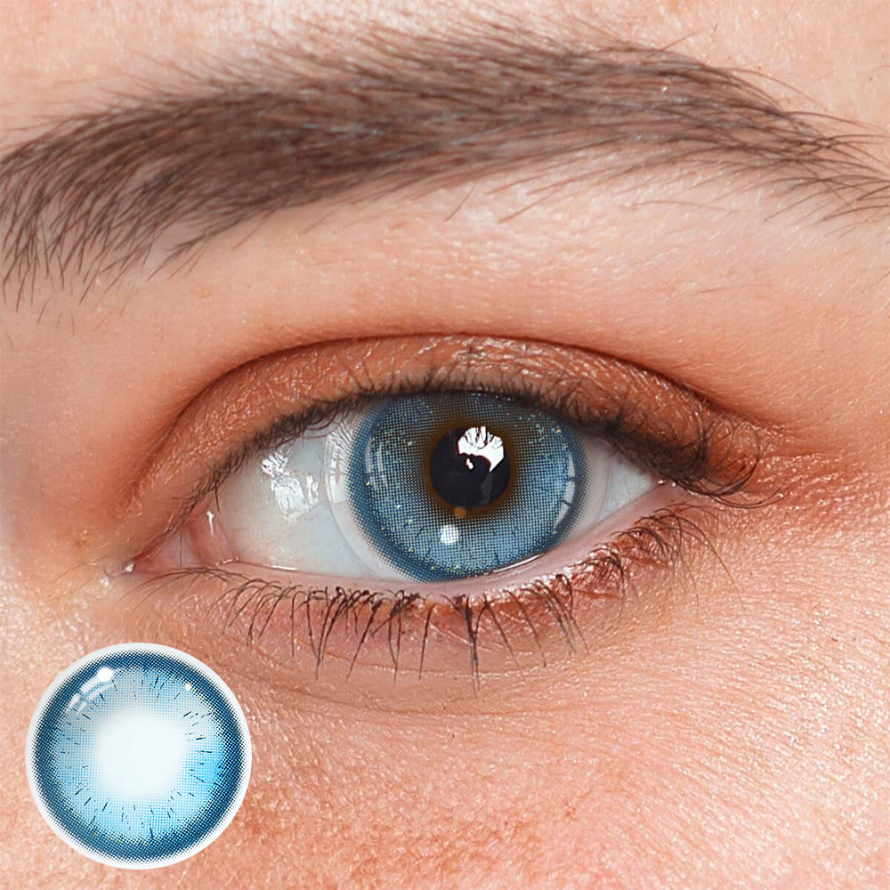 Deema Blue Colored Contact Lenses