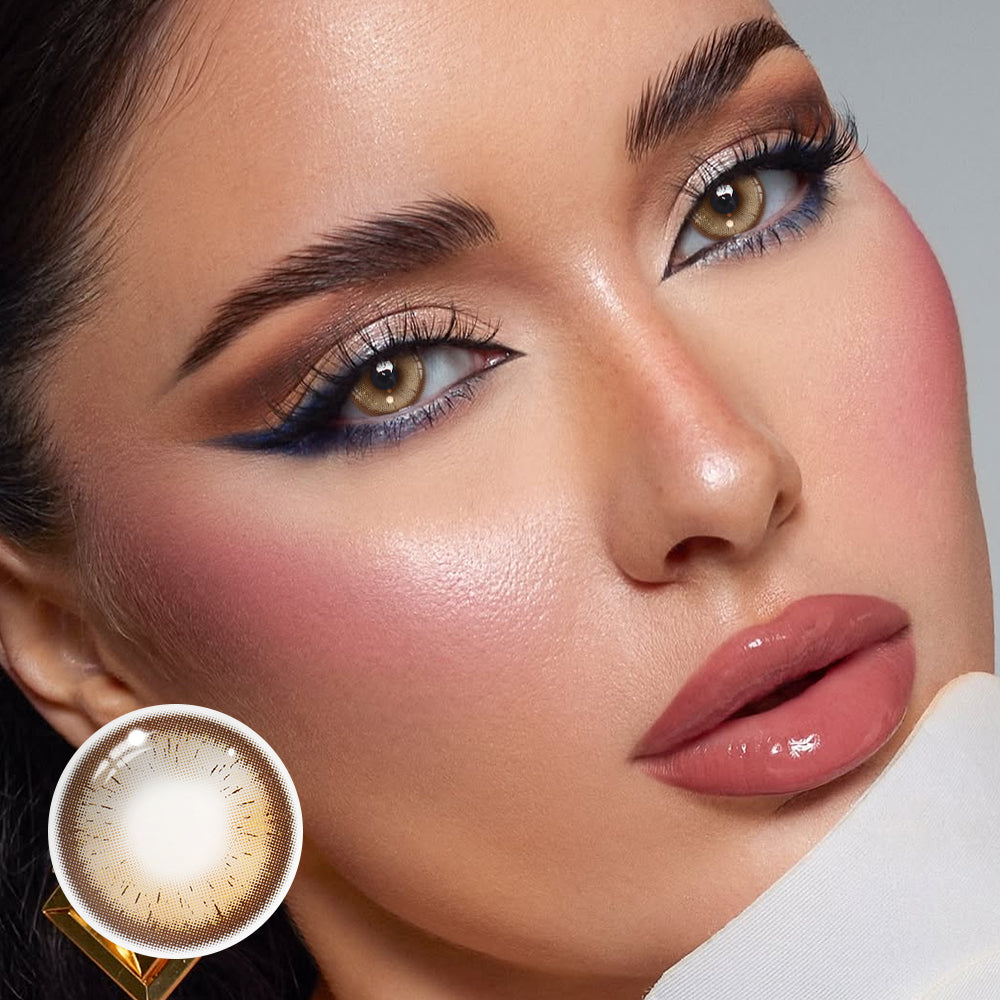 Deema Brown Colored Contact Lenses