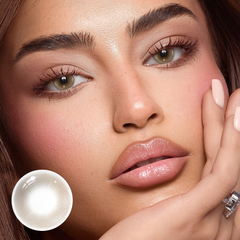 Yara Flowing Brown Colored Contact Lenses