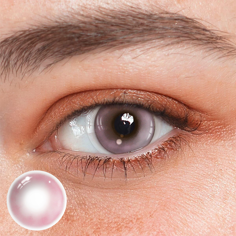 Yara Pink Colored Contact Lenses