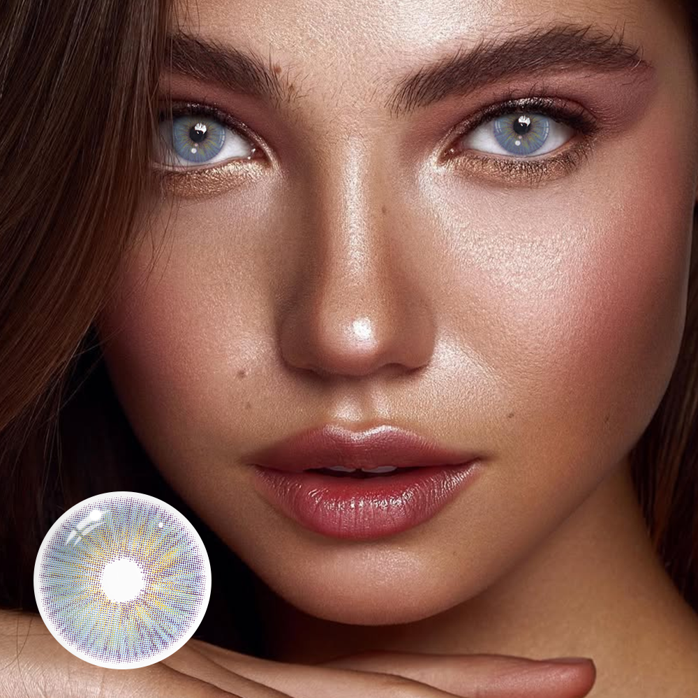 Karla Purple Colored Contact Lenses