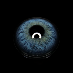 Kelly Blue Colored Contact Lenses