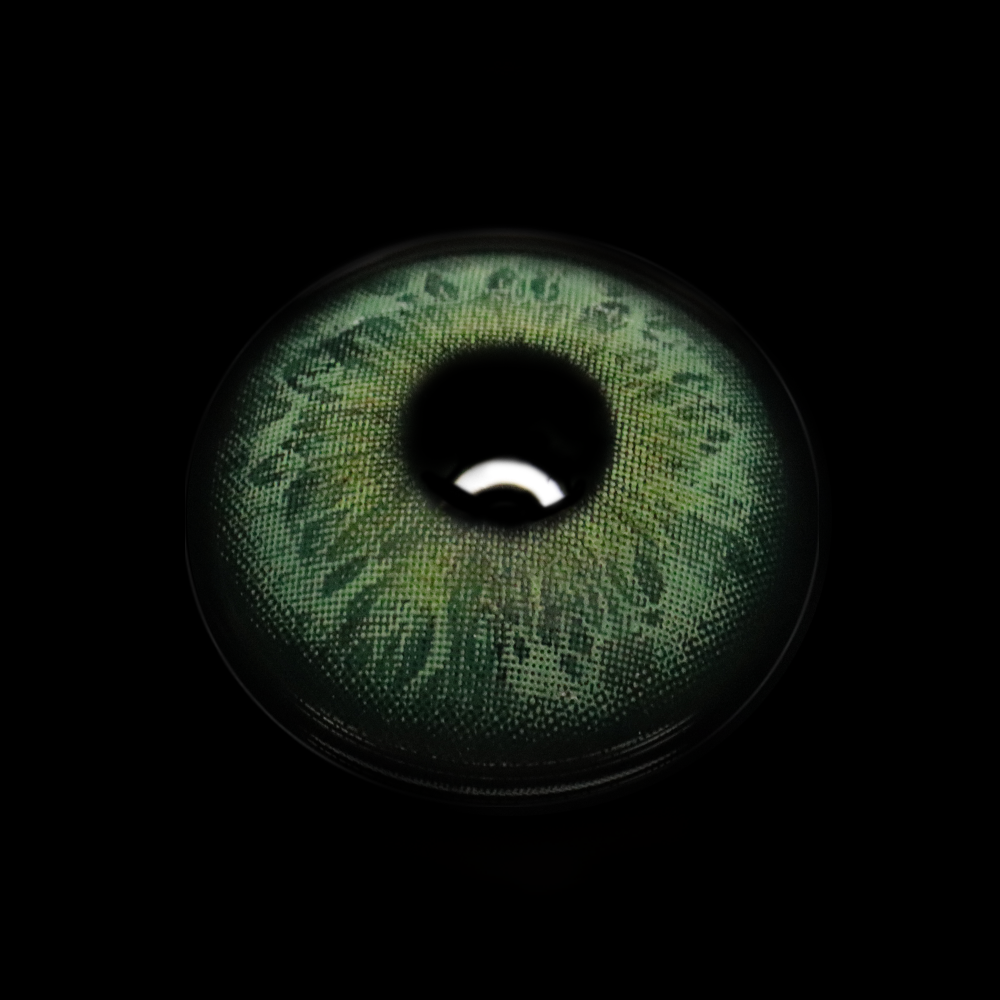 Kelly Green Colored Contact Lenses