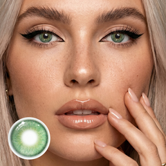 Kelly Green Colored Contact Lenses