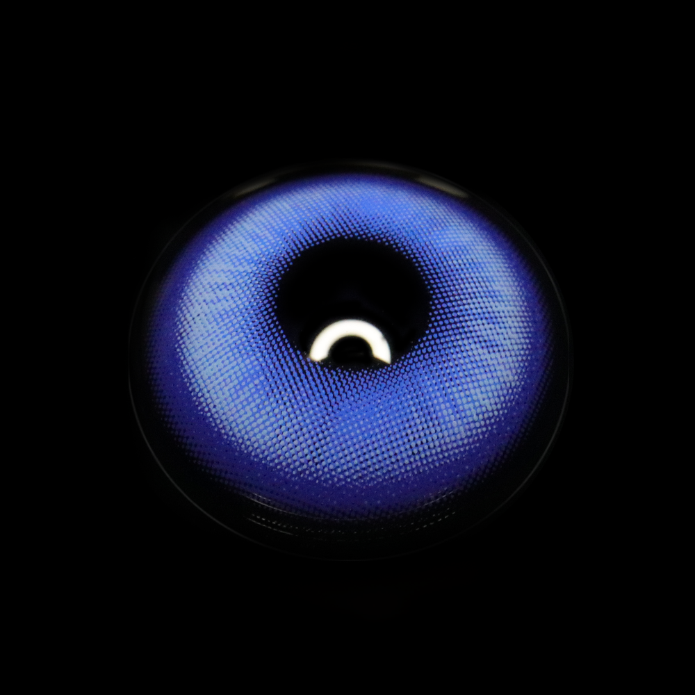 Cosplay Fairy Dark Blue Colored Contact Lenses