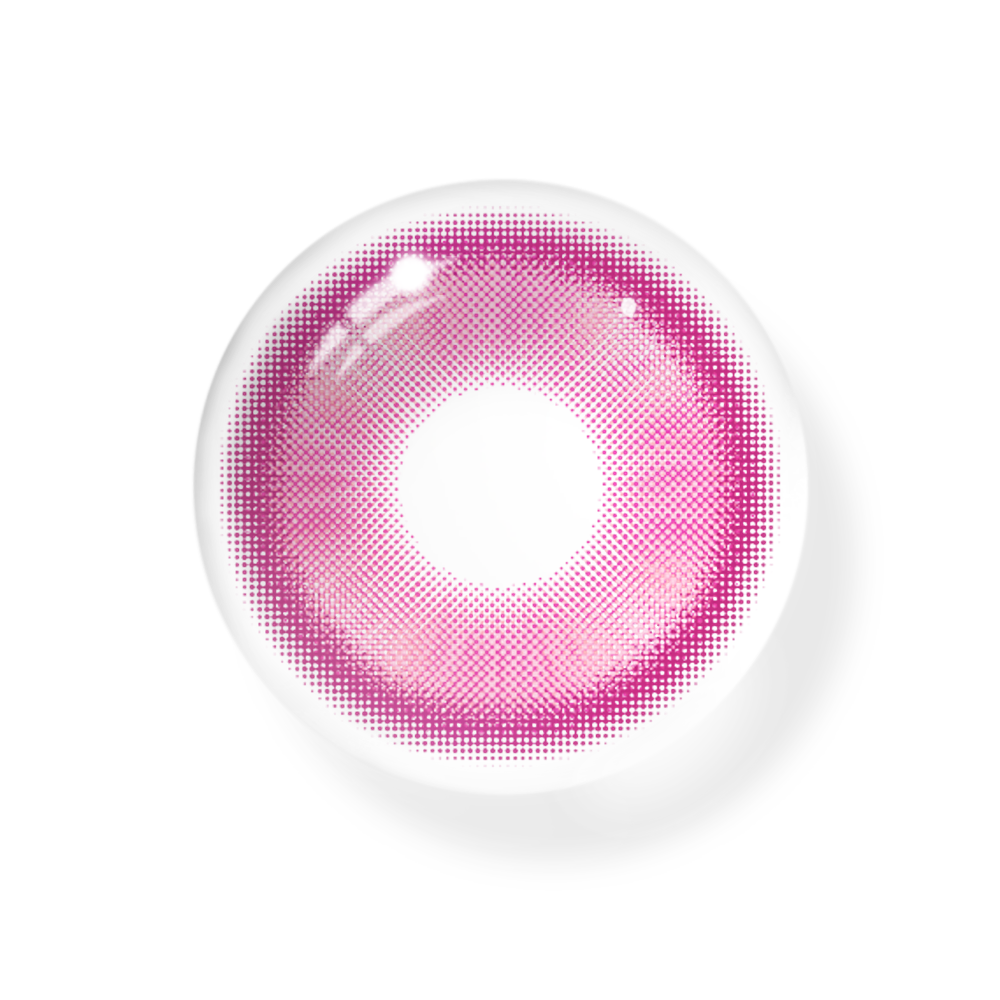 Cosplay Fairy Rose Pink Colored Contact Lenses