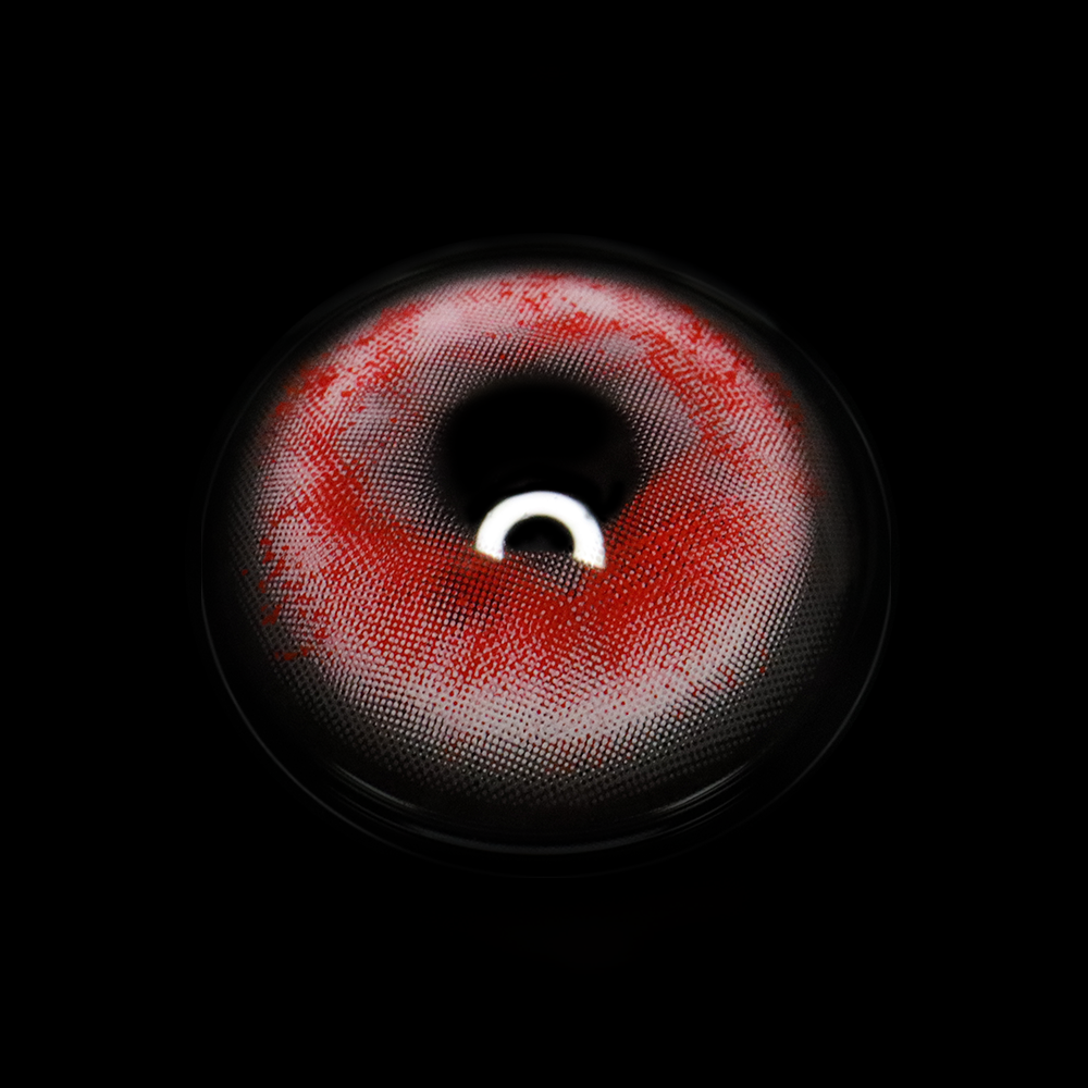 Cosplay Scarlet Sand Pupils Pink Colored Contact Lenses