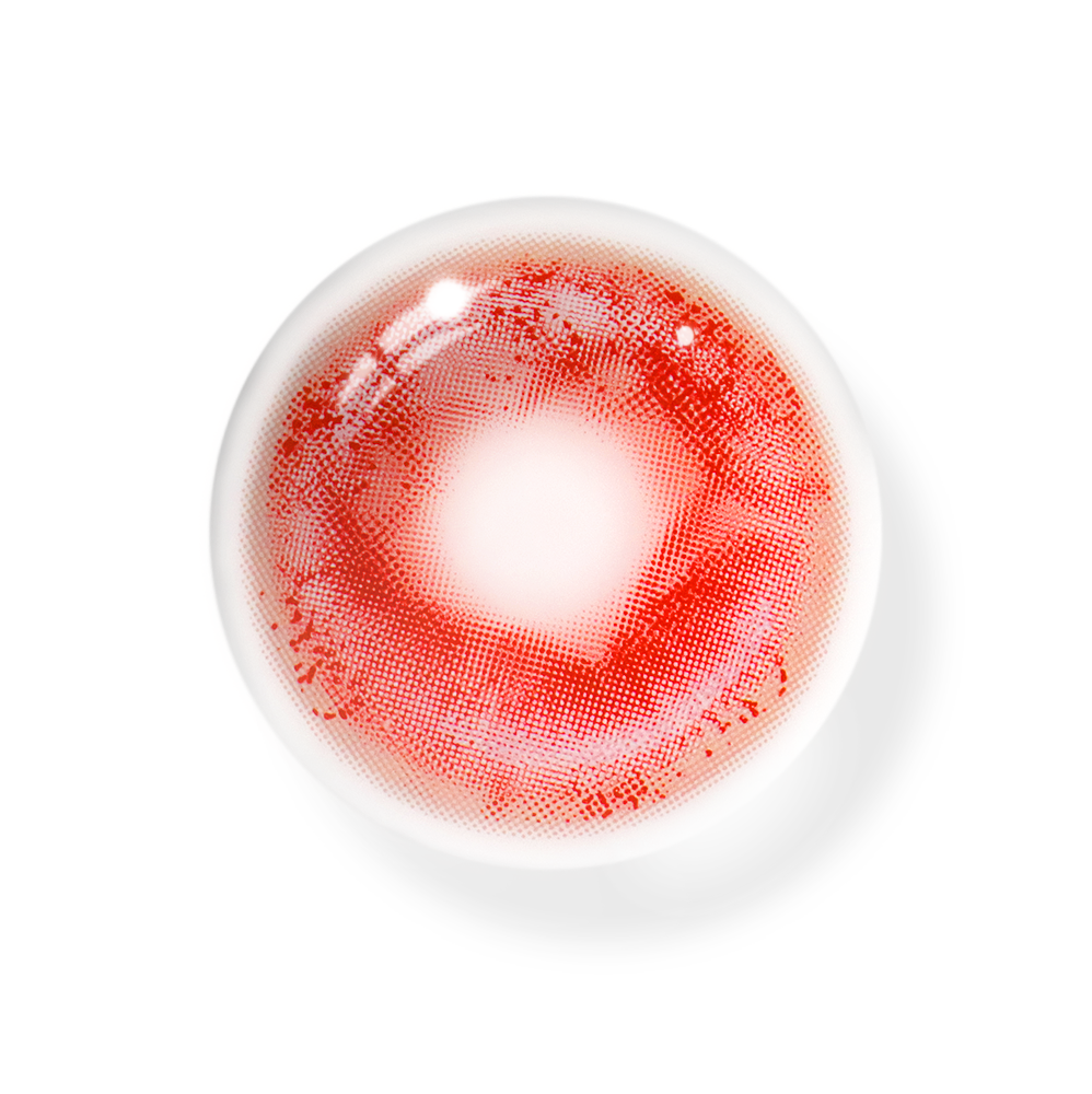 Cosplay Scarlet Sand Pupils Red Colored Contact Lenses