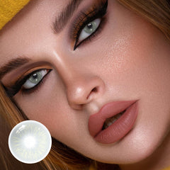 Cyrene Frost Gray Colored Contact Lenses