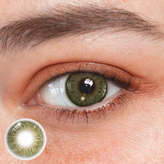 Morena Green Colored Contact Lenses