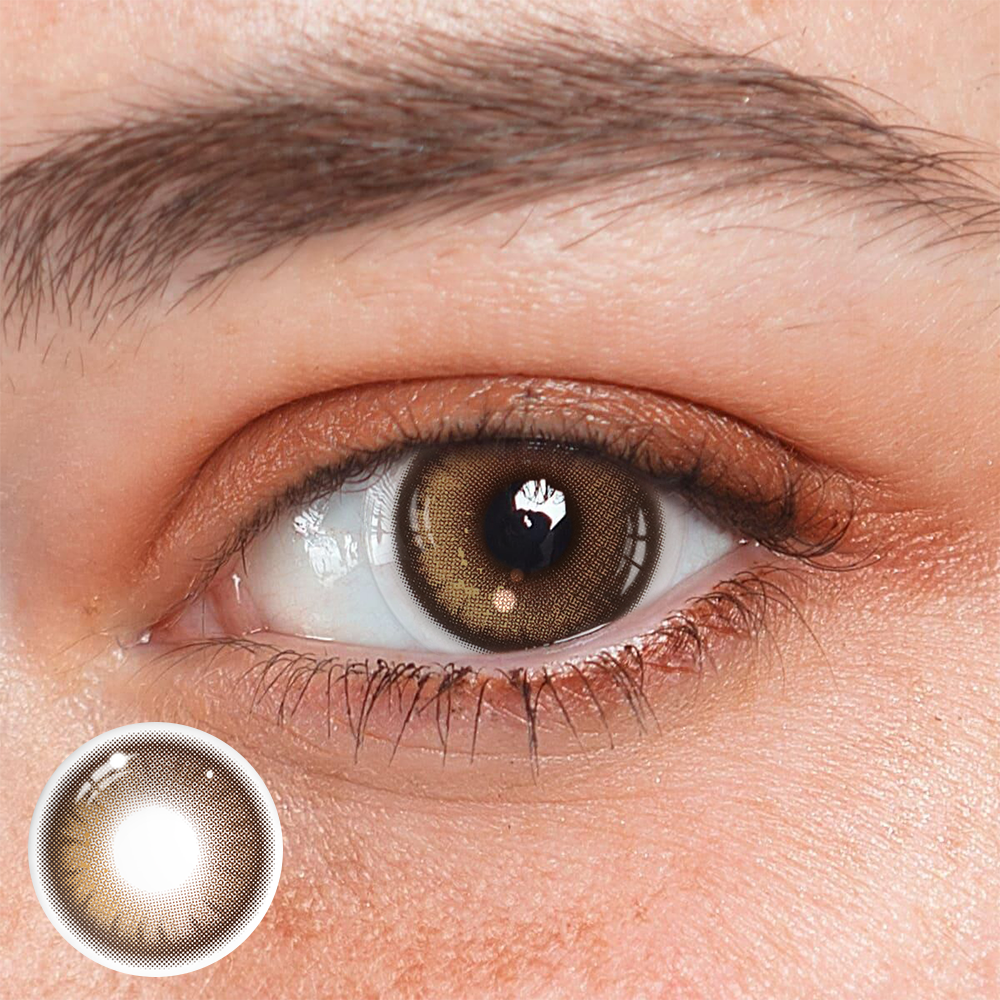 Yaqoot Brown Colored Contact Lenses