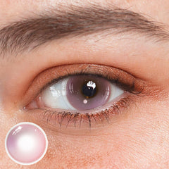 Cosplay Prism Pop Pink Colored Contact Lenses