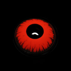 Cosplay Lucifer's Eye Red Prescription Colored Contact Lenses