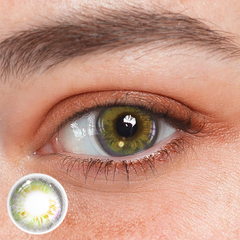 Larimar Yellow Colored Contact Lenses
