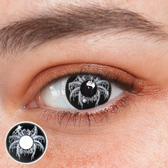 Cosplay Spider Jade Black Colored Contact Lenses