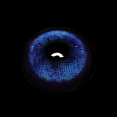 Cosplay Thermo Aura Blue Colored Contact Lenses