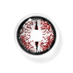 Cosplay Fracture Gray Colored Contact Lenses