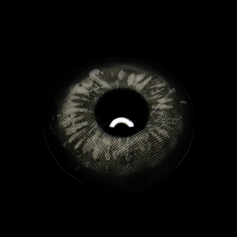 Cosplay Parasite Black Colored Contact Lenses
