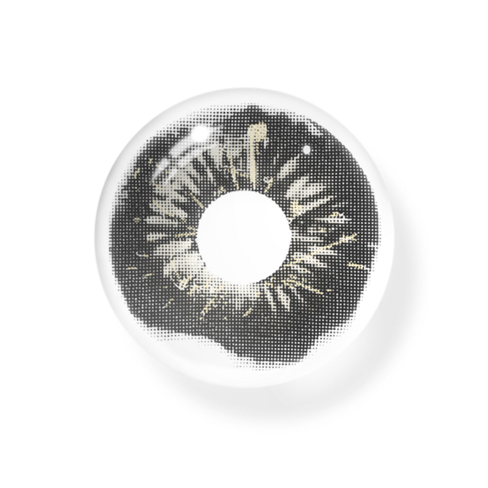 Cosplay Parasite Black Colored Contact Lenses