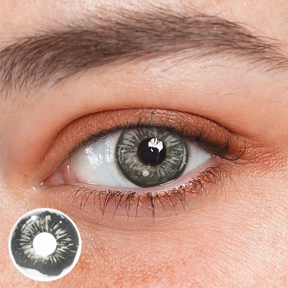 Cosplay Parasite Black Colored Contact Lenses