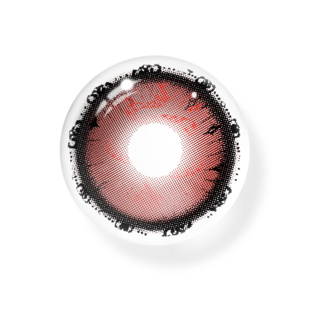 Cosplay Witch’s Thorn Red Colored Contact Lenses