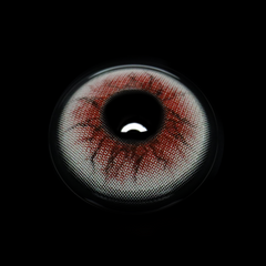 Cosplay Weird Red Colored Contact Lenses