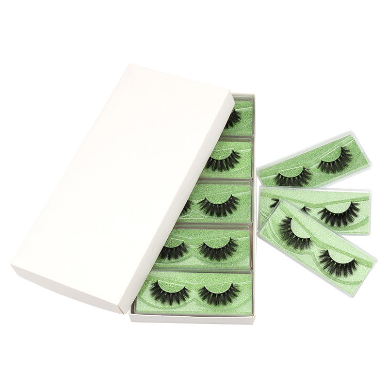 3D  Green Card Model Mix  10 Piece  Mink Hair Eyelashes