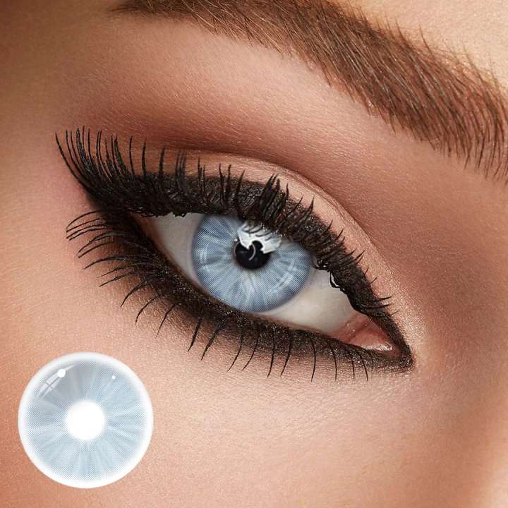 Lentillas Graduadas De Color Azul Clover