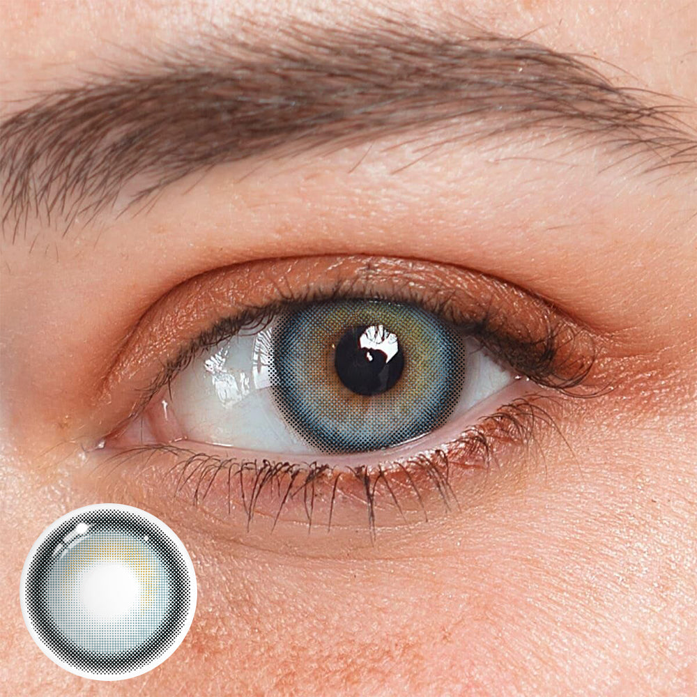 Asteriea Blue Prescription Colored Contact Lenses