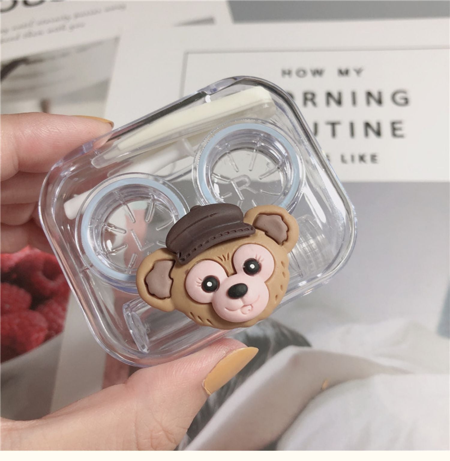 Duffy Colored Contact Lens Case