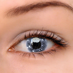 Halloween Blinking Blink Gray Colored Contact Lenses